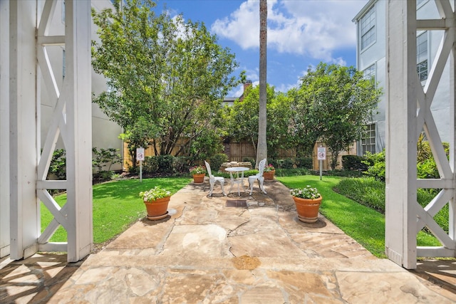 2333 Bering Dr Unit 236, Houston, TX 77057 - view of patio featuring outdoor dining space