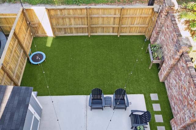 1004 Enid St Unit B, Houston, TX 77009 - view of yard featuring fence