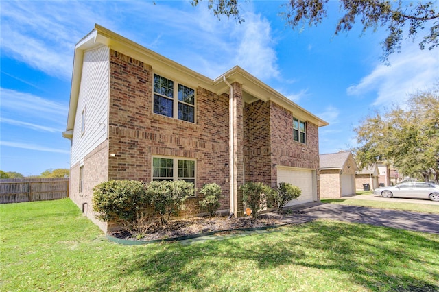 1414 Stevens Ct, Rosenberg, TX 77471 - view of front of house featuring brick siding, concrete driveway, and an attached garage