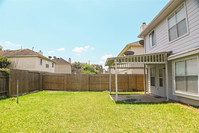 11831 Meadow Place Dr, Houston, TX 77071 - view of yard with a patio
