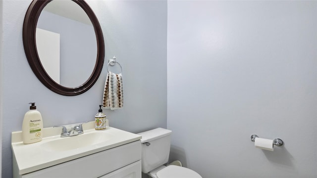 5923 W Harrow Dr, Houston, TX 77084 - bathroom featuring toilet and vanity