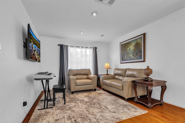 16222 Indian Cypress Dr, Cypress, TX 77429 - living room with wood finished floors and baseboards