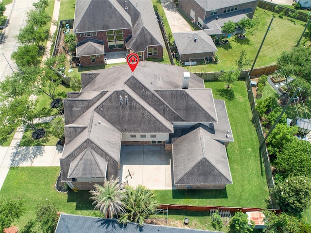 5422 Dalton Ranch Ln, Sugar Land, TX 77479 - aerial view of property and surrounding area
