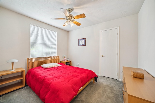 17022 Scuttle Way, Crosby, TX 77532 - bedroom featuring carpet flooring and a ceiling fan
