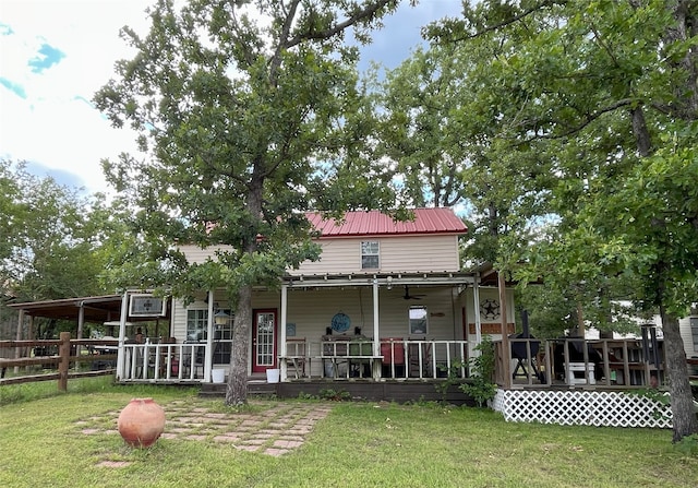3733 Lcr 750, Thornton, TX 76687 - rear view of property with metal roof