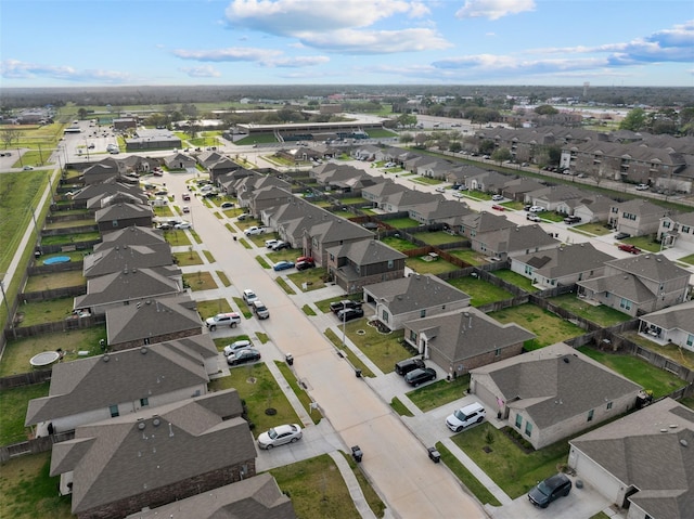 321 Lippizan Dr, Alvin, TX 77511 - aerial view of property and surrounding area with nearby suburban area