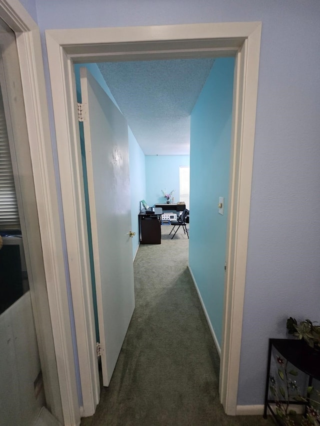 9807 Bent Branch Ln, Dallas, TX 75243 - corridor with carpet flooring