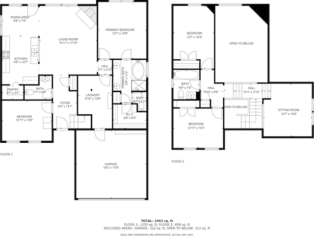 8414 Coriander Ln, Baytown, TX 77521 - home floor plan