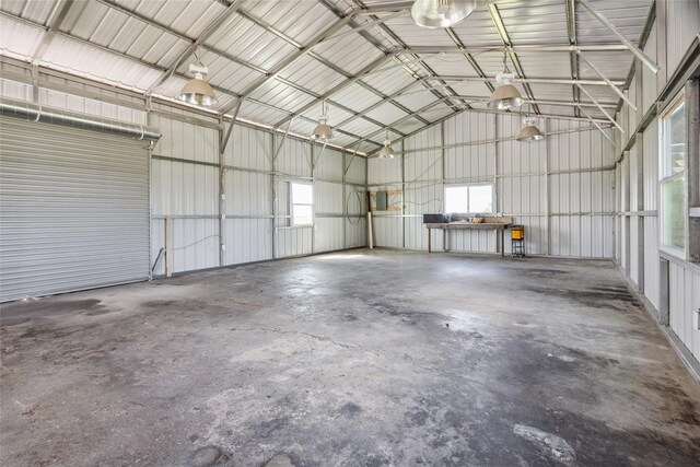 2368 Old Columbus Rd N, Sealy, TX 77474 - garage featuring metal wall