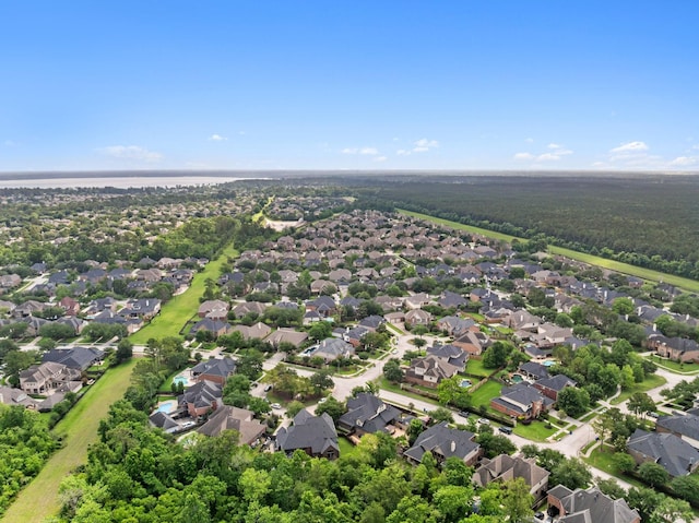 15730 Hunters Lake Way, Houston, TX 77044 - aerial overview of property's location featuring nearby suburban area