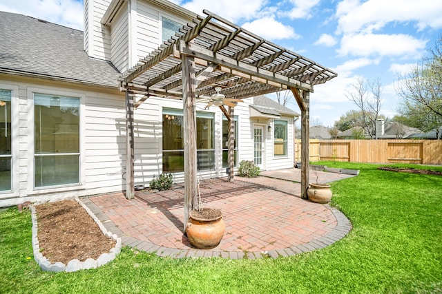 3815 Shadow Knoll Ct, Houston, TX 77082 - view of patio featuring a pergola