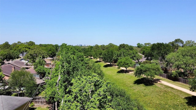 aerial view