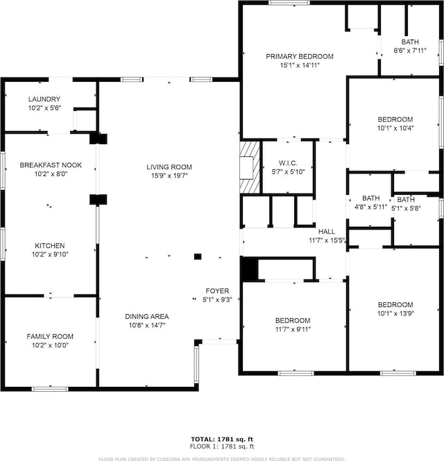 floor plan / room layout