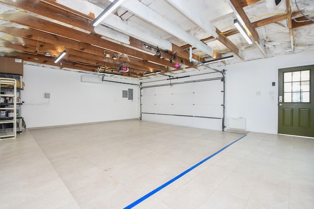 23210 Greenrush Dr, Katy, TX 77494 - garage with electric panel and a garage door opener