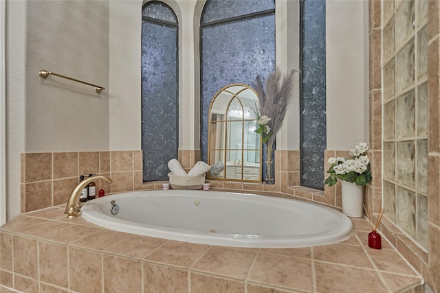 15471 Castlebrook Ct, Montgomery, TX 77316 - full bathroom with a jetted tub