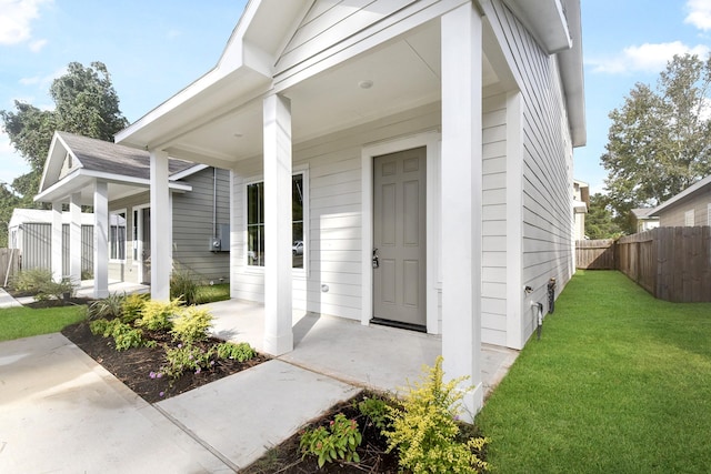 16912 Kempwood, Montgomery, TX 77316 - doorway to property with a porch