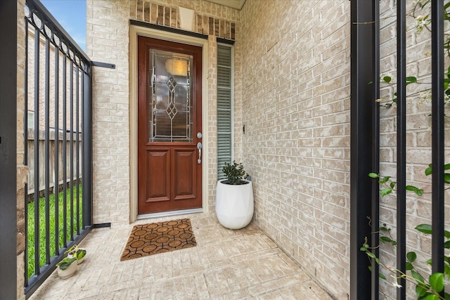 14402 Basalt Ln, Houston, TX 77077 - entrance to property with brick siding