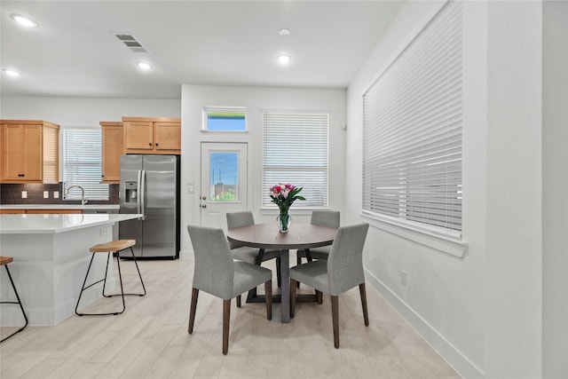 21106 Garden Palm Dr, Cypress, TX 77433 - dining space featuring baseboards and recessed lighting