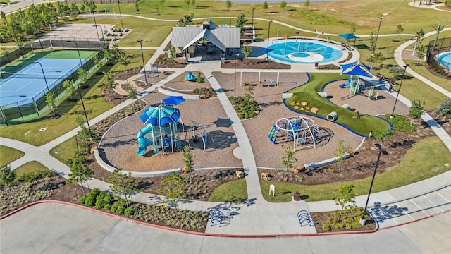 21106 Garden Palm Dr, Cypress, TX 77433 - drone / aerial view of a community park