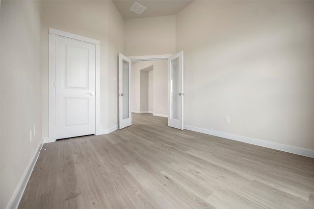 658 Cherry Tree Dr, La Marque, TX 77568 - unfurnished room with light wood-style flooring and baseboards