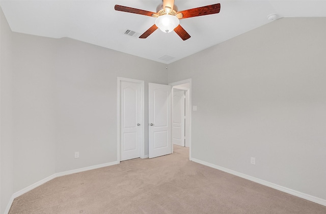 6323 Grand Summit Ct, Katy, TX 77494 - unfurnished bedroom with light carpet, baseboards, and a ceiling fan