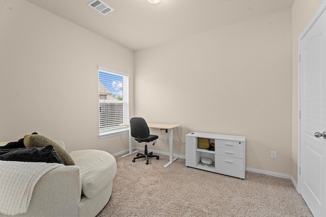 635 W Linnwood Dr, Woodbranch, TX 77357 - home office with light colored carpet and baseboards