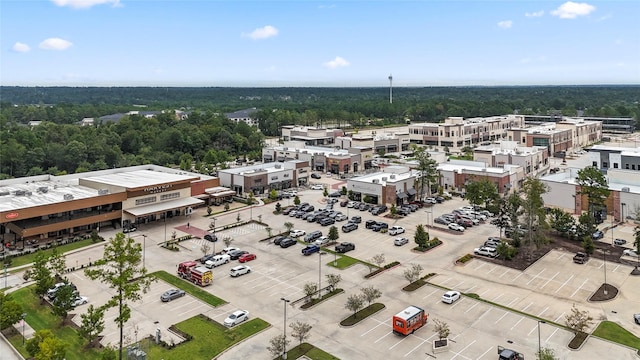123 Clearmont Pl, Montgomery, TX 77316 - aerial view of a heavily wooded area
