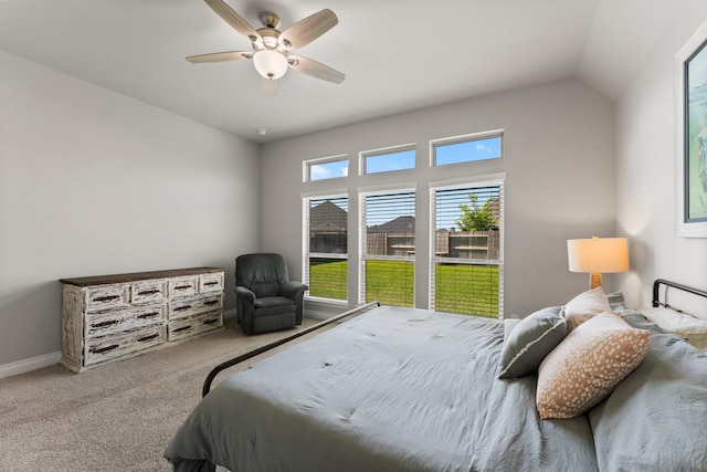 19419 Filly Chase Ct, Tomball, TX 77377 - carpeted bedroom with ceiling fan and baseboards