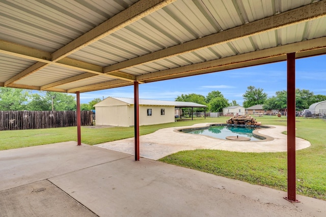 132 Prairie View Ln, Red Oak, TX 75154 - view of patio