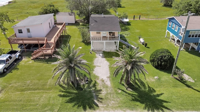 116 Linda St, Anahuac, TX 77514 - view from above of property
