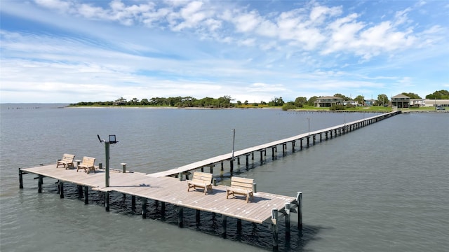 116 Linda St, Anahuac, TX 77514 - dock area with a water view