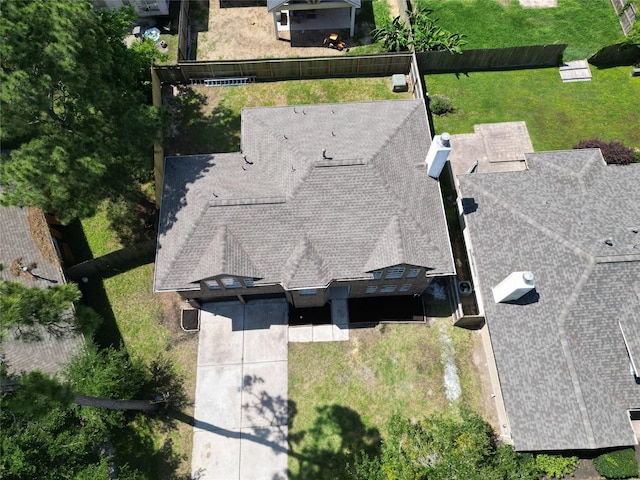 view of subject property