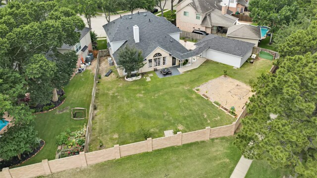 22802 Pennyrile Ln, Katy, TX 77450 - view from above of property