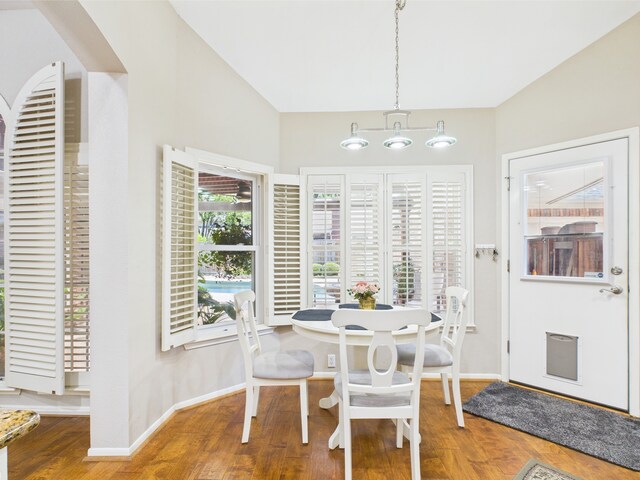 4210 Rock Springs Dr, Houston, TX 77345 - dining room with wood finished floors and baseboards