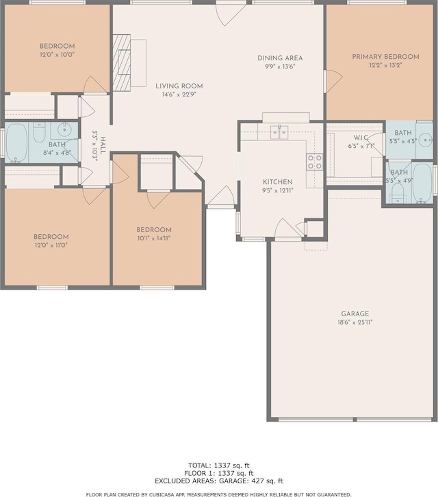 21510 N Tangle Creek Ln, Spring, TX 77388 - floor plan / room layout