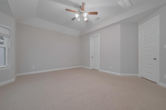 707 Fresh Sage Xing, Richmond, TX 77406 - unfurnished bedroom with light colored carpet, baseboards, and ceiling fan