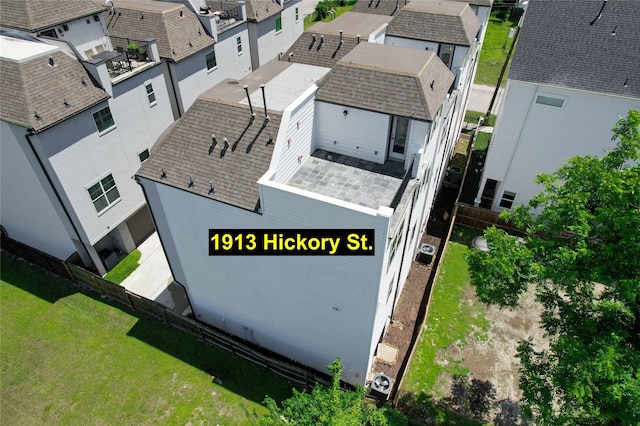 1913 Hickory St, Houston, TX 77007 - aerial view of residential area