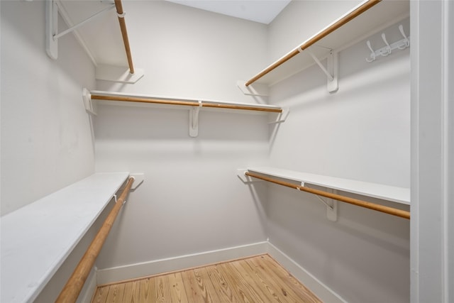 1728 Nicholson St, Houston, TX 77008 - spacious closet featuring wood finished floors