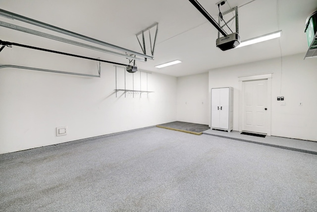 1728 Nicholson St, Houston, TX 77008 - garage with a garage door opener