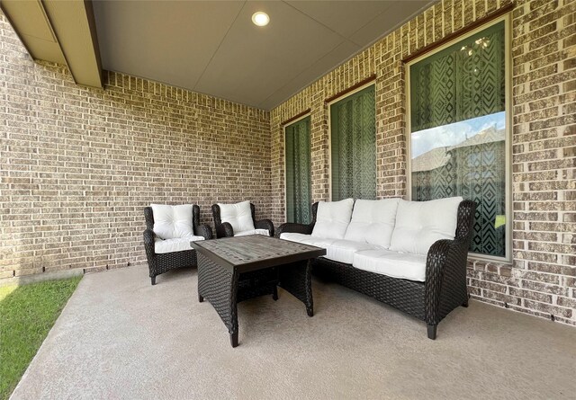 3207 Sweet Audrey Ln, Richmond, TX 77406 - view of patio with outdoor lounge area