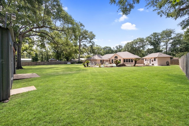 25187 Hill And Dale Ave, Splendora, TX 77372 - view of yard