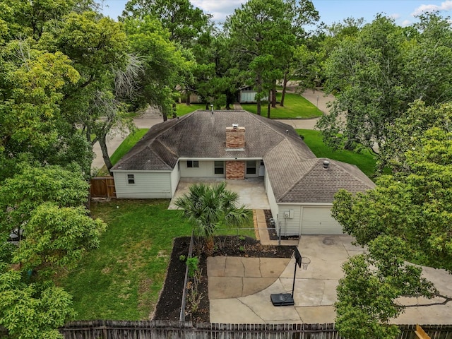 618 Forest Lake Dr, Seabrook, TX 77586 - view from above of property