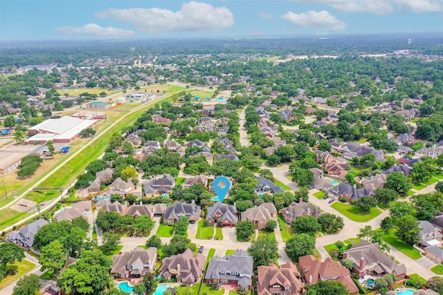 5819 Desert Oak Way, Spring, TX 77379 - aerial perspective of suburban area