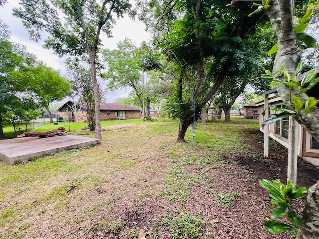 1229 Ramona St, Angleton, TX 77515 - view of yard with a patio area