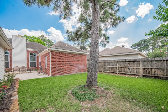 11606 Canyon Breeze Dr, Tomball, TX 77377 - view of yard with a patio area