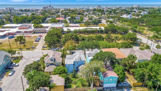 2608 Ursuline St, Galveston, TX 77550 - aerial perspective of suburban area