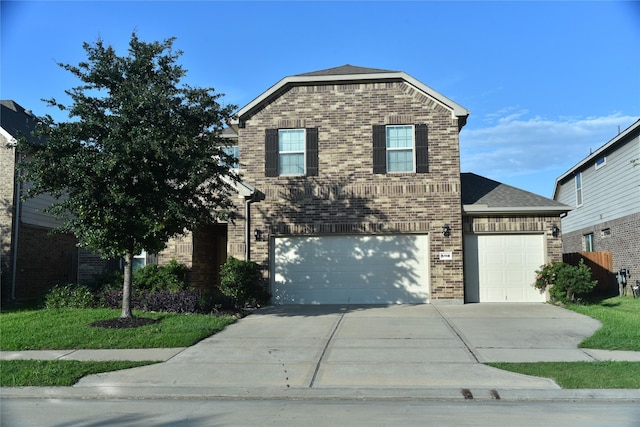 5118 Kingship Ct, Katy, TX 77493 - traditional home with brick siding, driveway, and an attached garage