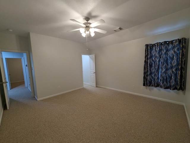 4202 Blue Sage Ter, Spring, TX 77388 - unfurnished room featuring light carpet, a ceiling fan, and baseboards