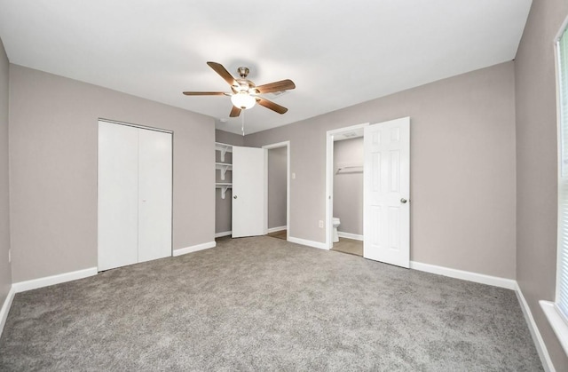 720 Roosevelt St, La Marque, TX 77568 - unfurnished bedroom featuring carpet floors, baseboards, and ceiling fan