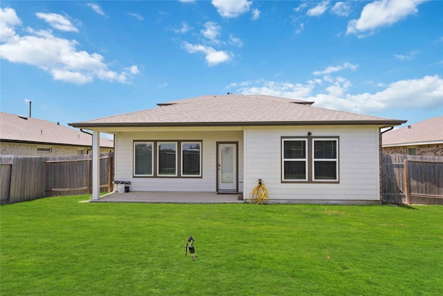 14714 Sweet Water Dr, Baytown, TX 77523 - rear view of property with a patio area